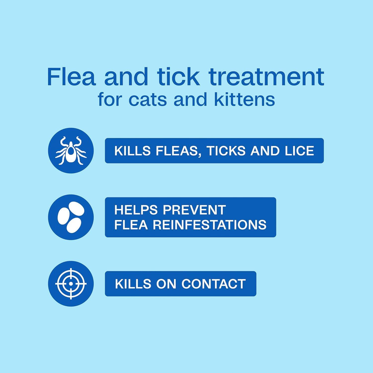 imageADAMS Plus Flea ampamp Tick Foaming Shampoo ampamp Wash for Cats ampamp Kittens Over 12 Weeks Sensitive Skin Flea Treatment for Cats ampamp Kittens Kills Adult Fleas Ticks and Lice On Contact 10 Ounces