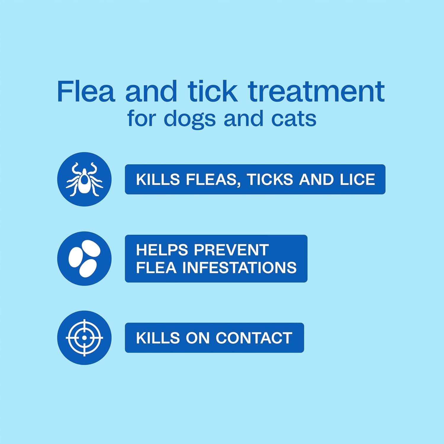 imageAdams Plus Flea ampamp Tick Shampoo with Precor for Cats Kittens Dogs ampamp Puppies Over 12 Weeks Of Age Sensitive Skin Flea Treatment for Dogs ampamp Cats Kills Adult Fleas Flea Eggs Ticks and Lice 6 Oz24 Ounces