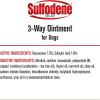 imageSulfodene Dog Wound Care 3Way Ointment Relieves Pain ampamp Prevents Infection For Dog Cuts Scrapes Bites and Injuries 2 OunceOintment