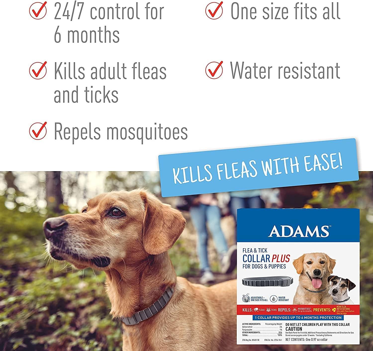 imageAdams Home Spray  Flea ampamp Tick Dog Collar