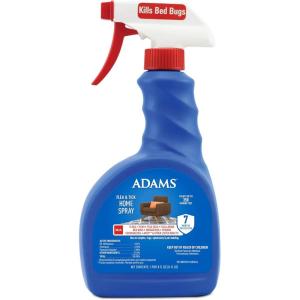 imageAdams Flea ampamp Tick Home Spray with Precor Kills Fleas Flea Eggs Flea Larvae Bed Bugs Ticks Ants Cockroaches Spiders Mosquitoes And Many Other Listed Nuisance Pests In The Home 24 Fl Oz